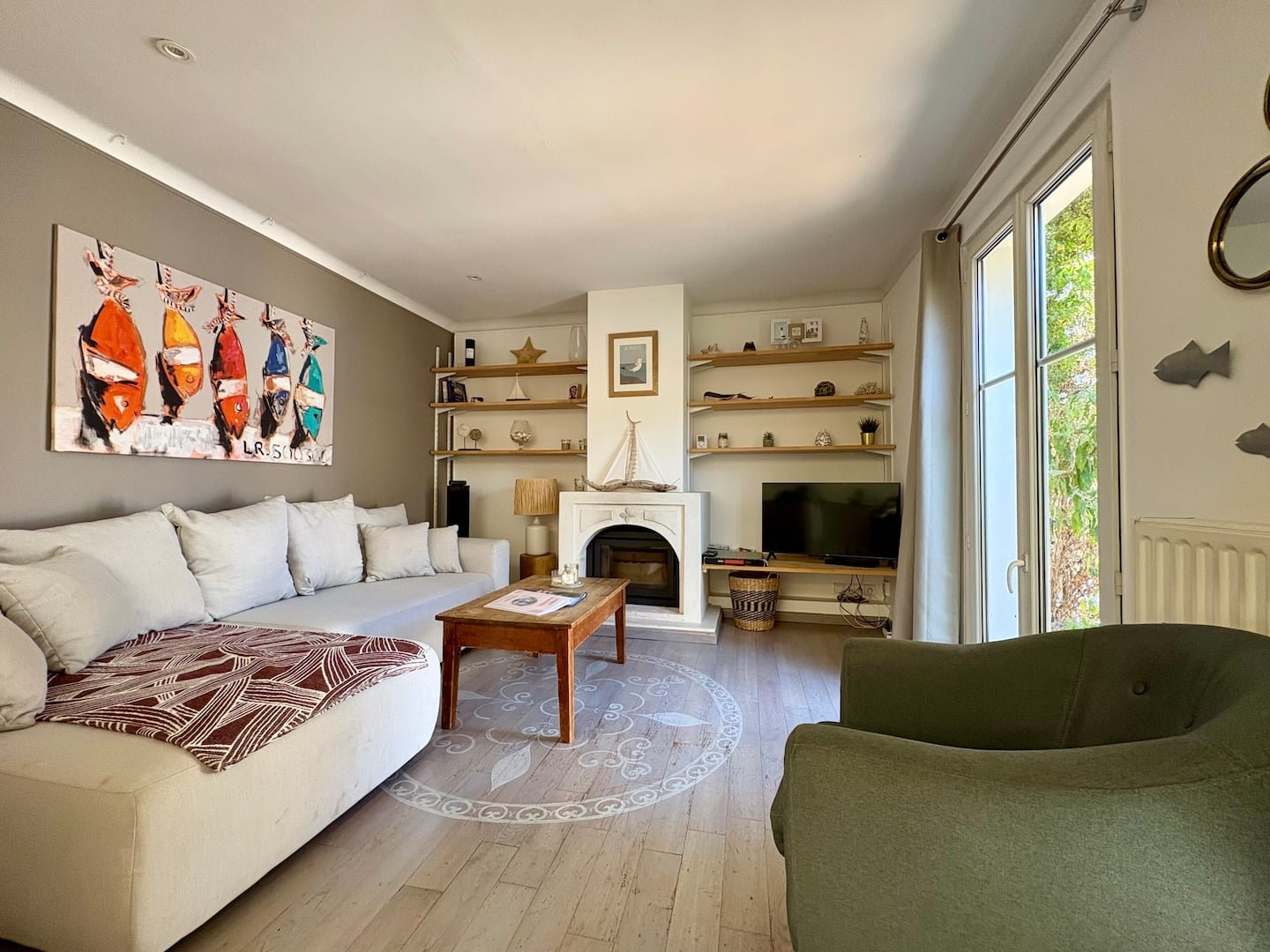 La Roche Bois, maison rochelaise avec patio